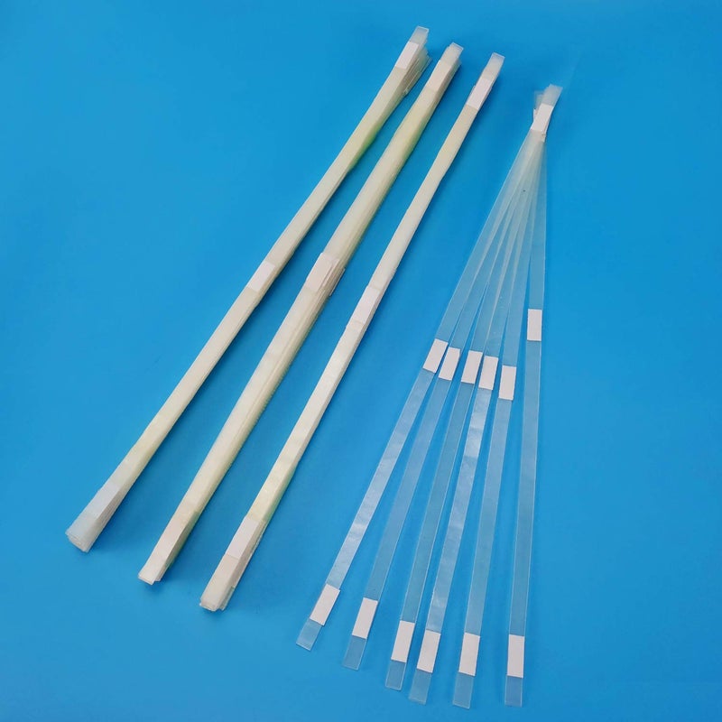 RAYSON GS12-50 Glue Strips, 1/2"(12mm) Width, 11inch Long Thermal Glue Strips, 86-110 Sheets Capacity - Pack of 50 - Image 1